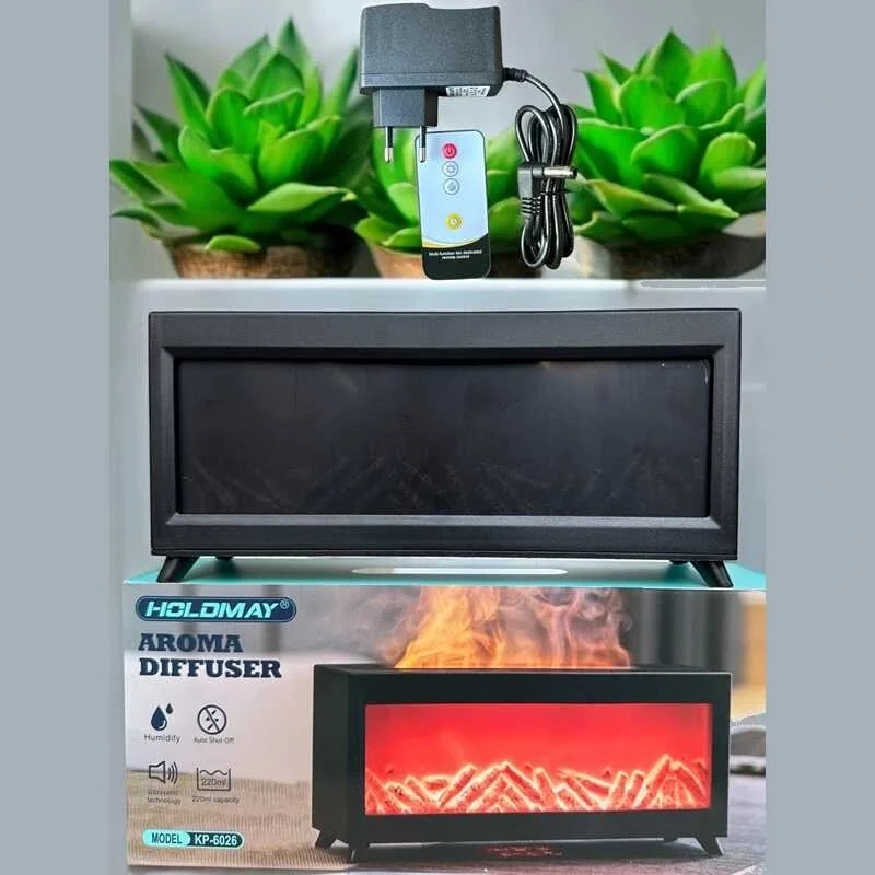 Şömine Hava Nemlendirici Aromaterapi Difüzör