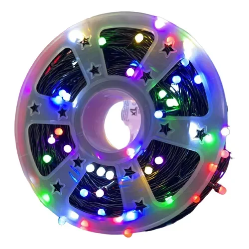Süsleme Led Yanıp Sönen Işık 1000 Led 50 Metre Ip44 Rgb Dış Mekan 8 Kademeli Kumandalı Led Ek-04