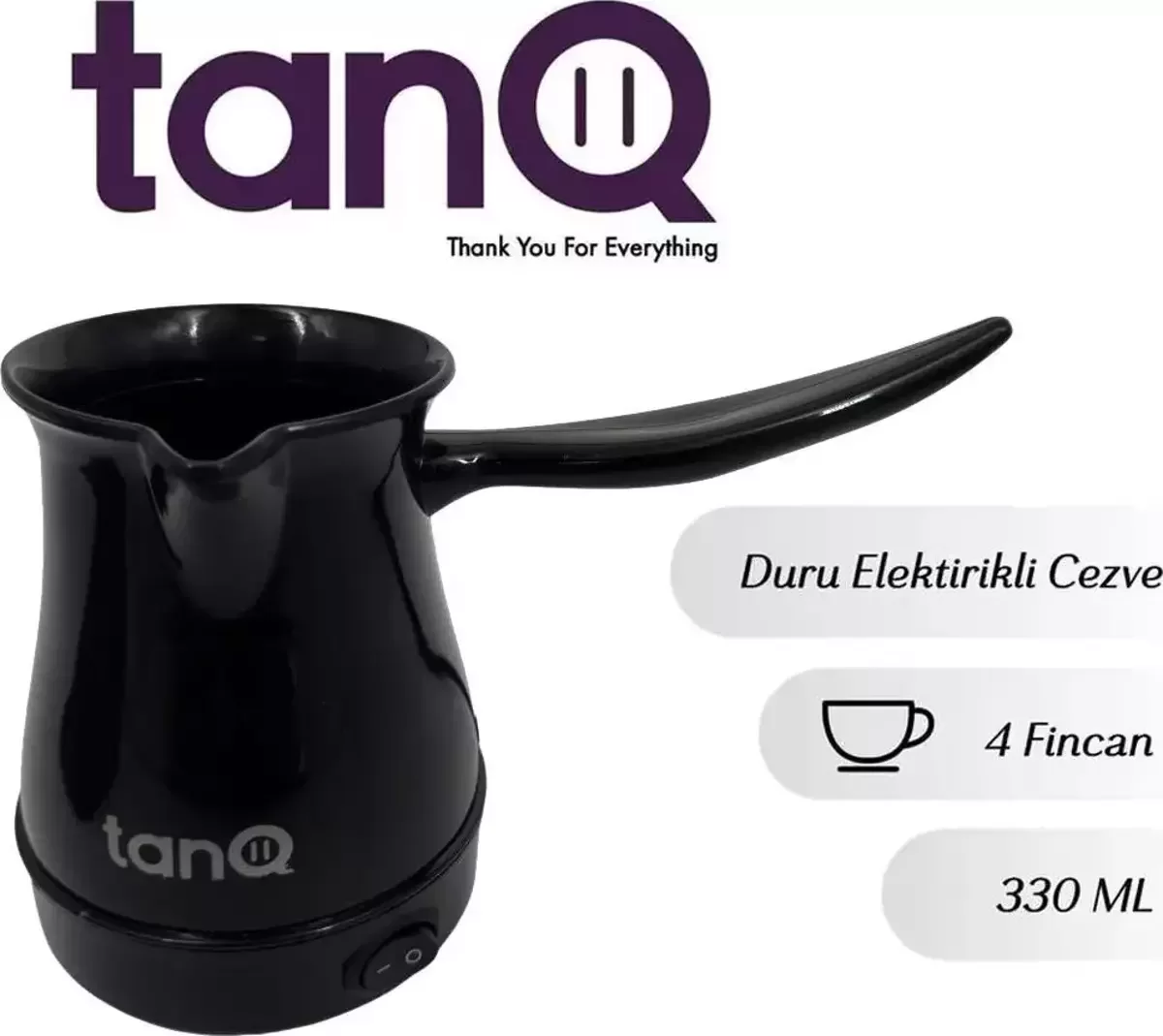 Tanq Pratik Elektrikli Türk Kahvesi Cezvesi