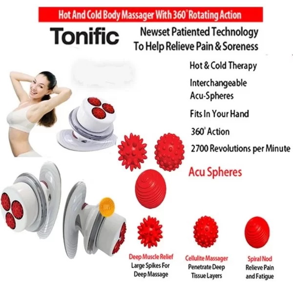 Tonific Nrd-38 Selülit Giderici Tüm Vücut Masaj Aleti