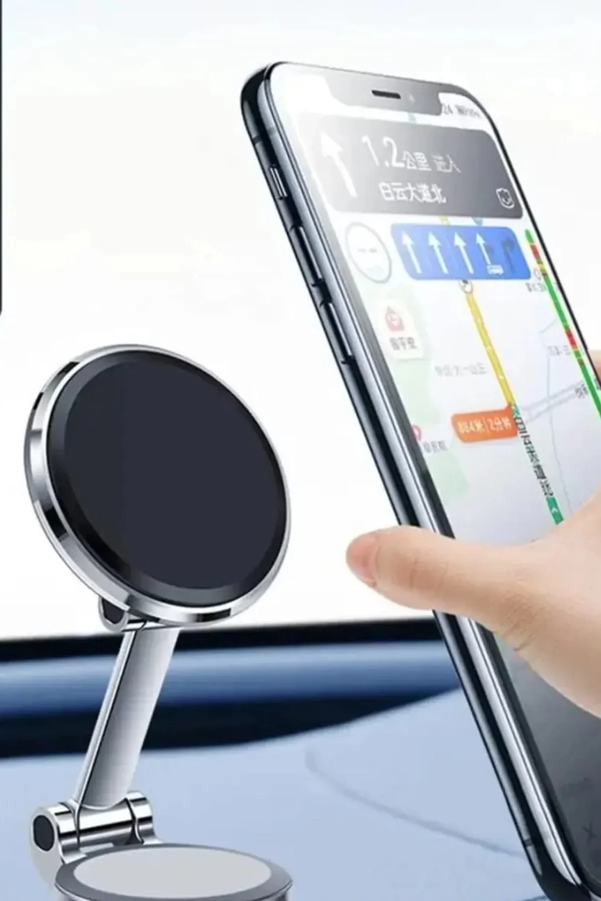 Egonex Torima Ayarlanabilir, Portatif Telefon Tutucu, Masaüstü Telefon Standı, Siyah JX-027
