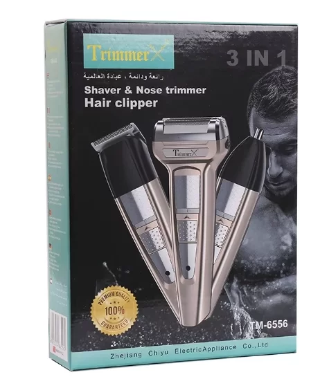 Trimmerx 3 Başlıklı Saç Sakal Tıraş Makinesi Profesyonellerin Tercihi