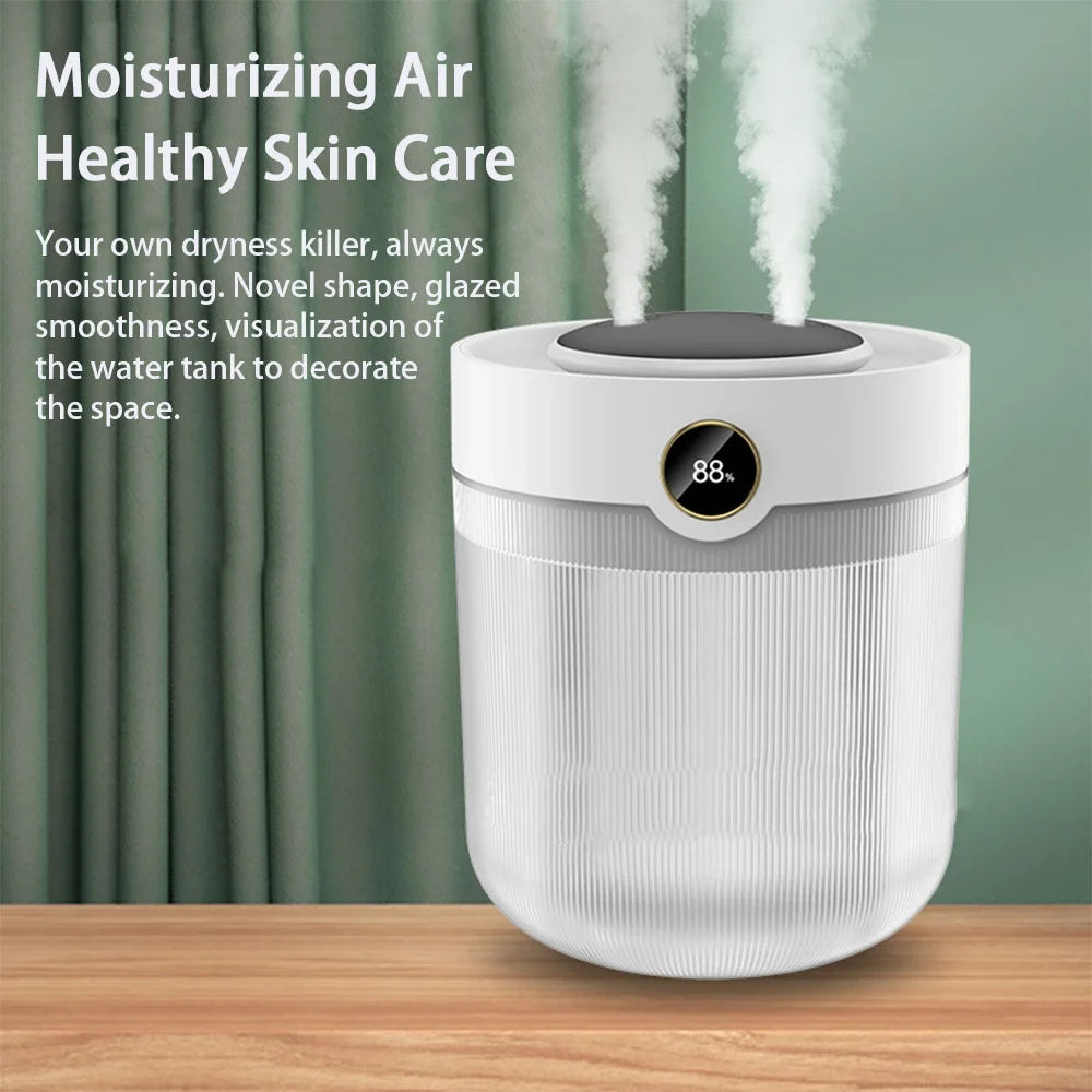 Ultrasonik Oda Hava Nemlendirici Çift Sprey Aromatherapy Ev Ofis Humudifier Rgb Işıklı 2lt Ultrasonik Oda Hava Nemlendirici Çift Sprey Aromatherapy Ev Ofis Humudifier Rgb Işıklı 2lt