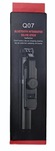 Universal Q07 6 Inç Halka Işık Taşınabilir Bluetooth Selfie Stick Tripod