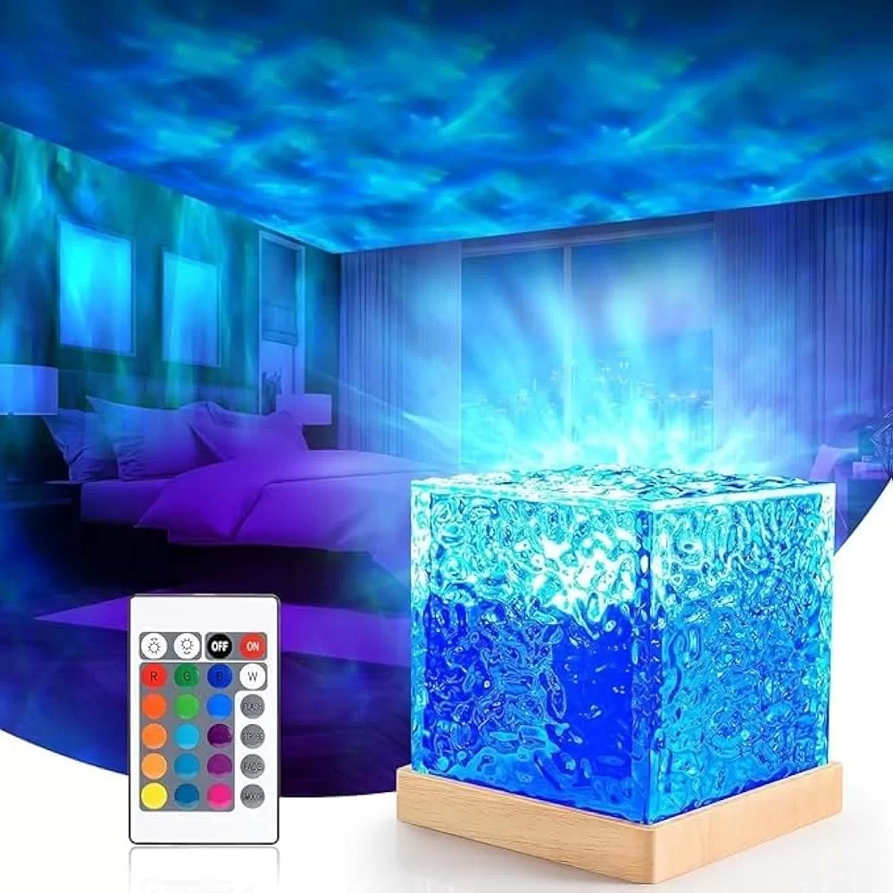 USB Dinamik Su Desenli Işık Dynamic Water Pattern Light