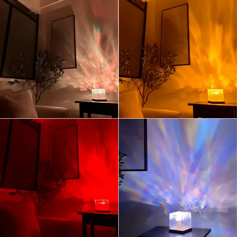 USB Dinamik Su Desenli Işık Dynamic Water Pattern Light