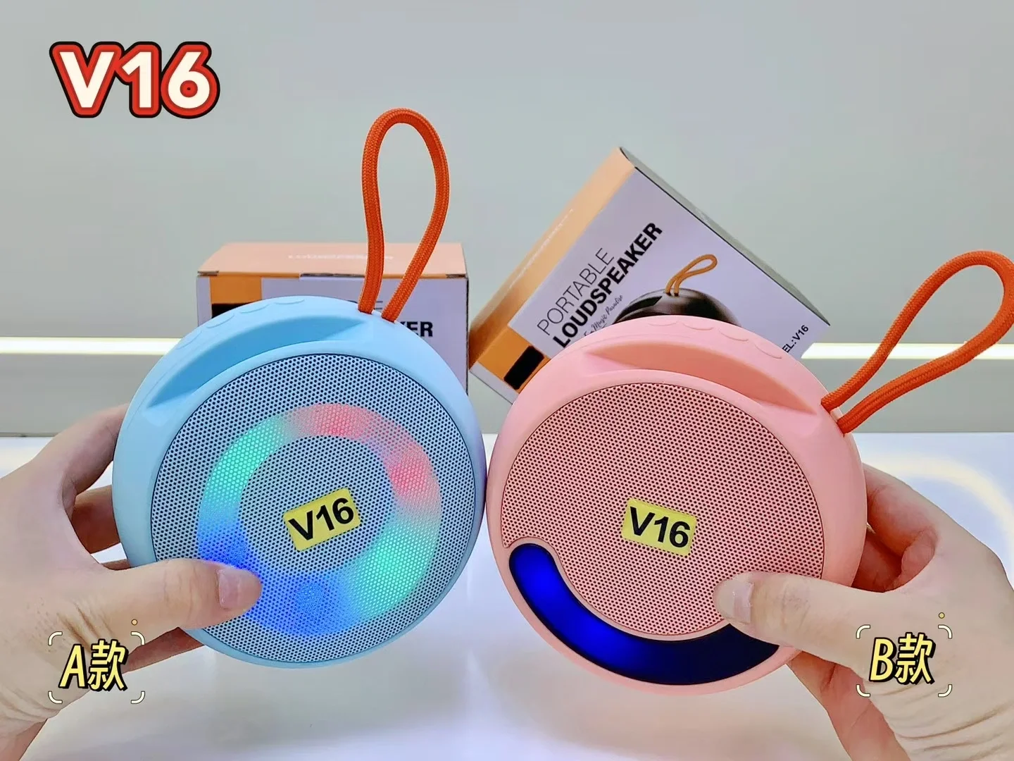 V16 Çok Satan Süper Bas Taşınabilir Kablosuz BT Hoparlörler