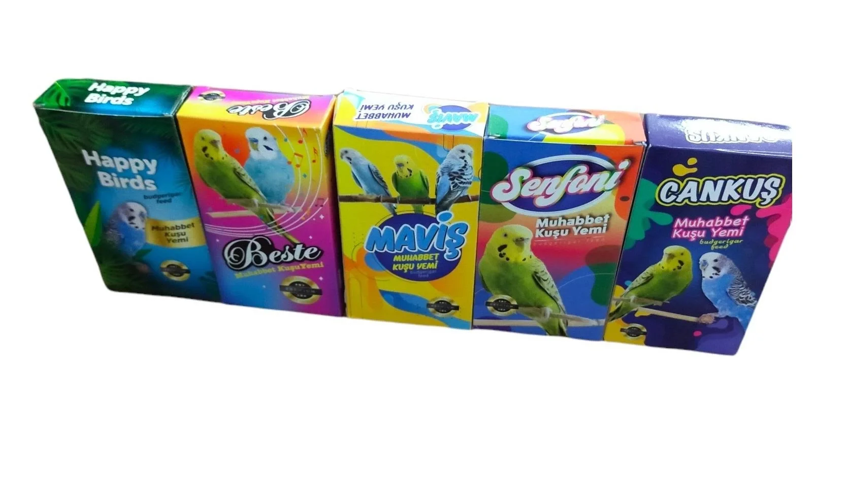 Yazgan Muhabbet Kuş Yemi 250 Gr X 20 Yazgan Muhabbet Kuş Yemi 250 Gr X 20