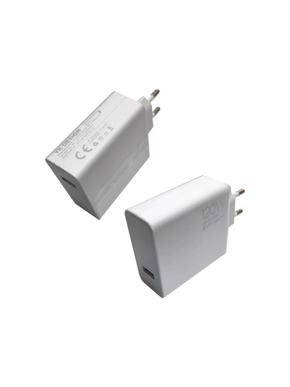 YK Design 120W Süper Hızlı Şarj Cihazı - USB Type-C