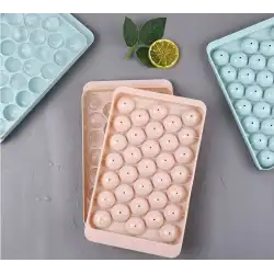 33 Hazneli Küre Buz Kalıbı Pembe
