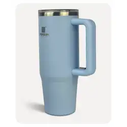 Penguin Termos Pipetli Termos Bardak 900 Ml Paslanmaz Çelik Mavi