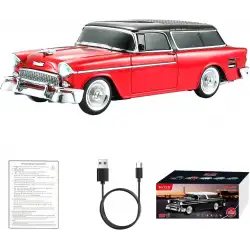 Retro Klasik Araba Bluetooth Hoparlör Kablosuz HD Ses FM Radyo YG-1955