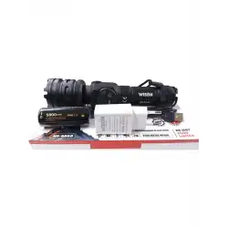 Wıson WS-6868 2500 lümen 25 wat 5000 mah Pil Şarj Edilebilir Uzun Menzilli El Feneri