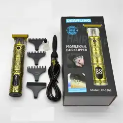 Kablosuz Şarjlı Saç ve Sakal Kesme Makinesi RF-1863