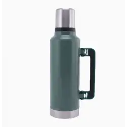 2 litre Kapasiteli Klasik Yeşil Termos