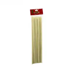 Egonex İbico İ18-071 Bamboo Skewers ( Kalın ) ( 34.5cm ) Ahşap Çöp Şiş ( 45pcs ±2ad )*12x20