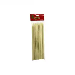 Egonex İbico İ18-073 Bamboo Skewers ( Kalın & 24.5cm ) Ahşap Çöp Şiş ( 45pcs ±2ad )*12x20