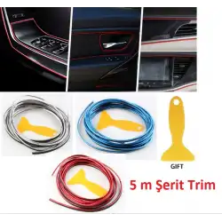 Araba Dekorasyon Şeridi 5 Metre Trim Şeridi