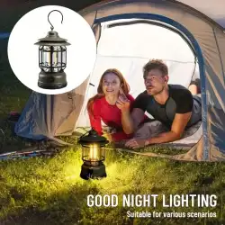 Bluetooth Hoparlör Özellikli Dimerli Led Kamp Lambası Hs66
