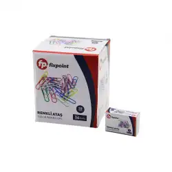 Egonex Fixpoint ( 50pcs ) P-2350 Renkli Ataş 28mmm*36x20