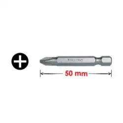 Egonex Tomax Ph2 X 50mm Yıldız Uç Bits Tornavida*30x40