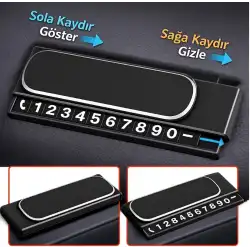 Kayar Kapaklı Torpido Üstü Fosforlu Numaratör