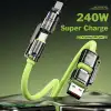 240w 4ü 1 Arada Hızlı Şarj Kablosu