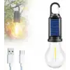 Solar Güneş Enerjili Led Ampul 3 Modlu Uzaktan Kumandalı Solar Camping Lamp