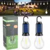 Solar Güneş Enerjili Led Ampul 3 Modlu Uzaktan Kumandalı Solar Camping Lamp