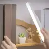 Cabınet Şarjlı Kolay Taşınabilir Mıknatıslı Led Işık Kablosuz Kademeli 3 Renk Aplik