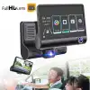 4 İnç Araç İçi Kamera Kaydedici Çift Ön Ve Arka Hd 1080p Gece Görüşlü Araç Kamerası