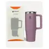 Penguin Termos Pipetli Termos Bardak 900 Ml Paslanmaz Çelik Mor