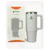 Penguin Termos Pipetli Termos Bardak 900 Ml Paslanmaz Çelik Beyaz