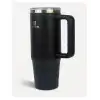 Penguin Termos Pipetli Termos Bardak 900 Ml Paslanmaz Çelik Siyah