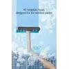 Egonex Pencere Sileceği, Cam Temizleme Aleti, Kirli Su Toplayıcı, Alüminyum Uzun Saplı, İç ve Dış Mekanlar