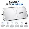 Egonex Yuvarlak Katlanabilir Oto Ön Cam Güneşlik