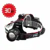 OR-T201 Usbli Kafa Lambası | 30W 2000 Lümen | 2 Adet 18650 Pil Dahil