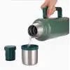 2 litre Kapasiteli Klasik Yeşil Termos