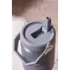 900 ml Taşıma Kulplu Paslanmaz Çelik Termos Mug Bardak