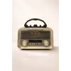 Egonex Nostalji Solar Güneş Enerjili Ledli Bluetooth/USB/SD Kart/ Radyo Müzik Çalar YG-1085mini-S