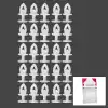 Egonex İst.grup ( Geçmeli ) Perde Düğmesi ( 20pcs ± 2ad )*25x40