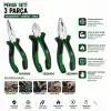 Egonex Bosch-1 600 A02 C0s ( 531 ) ( 3pcs ) Pense Seti ( 7 Pense - 6 Yan Keski - 7 Kargaburnu ) ( 60 ± Kesme Sertlik )*6
