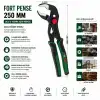 Egonex Bosch-1 600 A03 2v9 ( 529 ) ( 250mm ) ( 10 ) Ford Papağan Pense ( 0- 46 Mm Ağız Ölçü )( Ergonamik Yumuşak Sap )( 60 ± Kesme Sertlik )*6x1