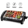 Egonex Sinbo Sbg-7102 Elektrikli Izgara (kokusuz & Dumansız) (5 Kademeli Termostat=100-260℃) ( Yapışmaz ) (kolay Temizlenir) (2000w)*2