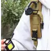 Çelik Halatlı Anahtarlık Karabina Kancalı