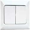 Egonex Atom Komitatörlü 2li Anahtar Priz*12x10