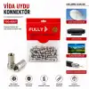 Egonex Fully E-320a ( Ef ) ( Vida ) ( 100pcs ) Uydu Konnektör*1x100