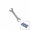 Egonex Tıtanıc Tools Doe Spanner Code-21 ( 12x13mm ) Açık Anahtar ( Drop Forged ) ( Double Open End Spaıner )*12x40