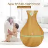 Vazo Modeli Hava Nemlendirici 200ml Led Işıklı Mini 7