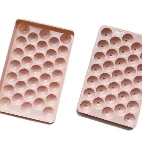 33 Hazneli Küre Buz Kalıbı Pembe